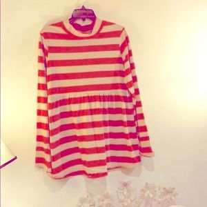 Free People Sail Away Baby Doll Shirt/Dress